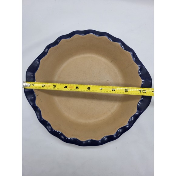 Pampered Chef New Traditions Collection Stoneware Pie Pan - Picture 4 of 5